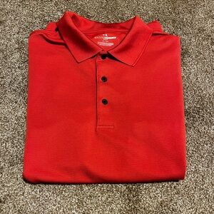 Grand Slam Vibrant Orange Polo Shirt